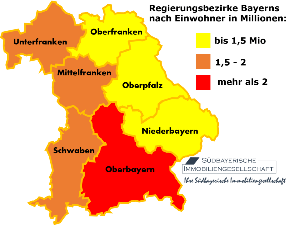  Einwohner Bayern  Einwohnerzahl  Bayerns